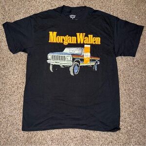 Morgan Wallen Men's Black Graphic T-shirt size Large New
